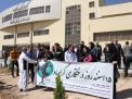 گزارش تصویری مراسم روز درخت کاری در دانشگاه  با حضور ورزشکاران ملی پوش شهرستان شاهرود  